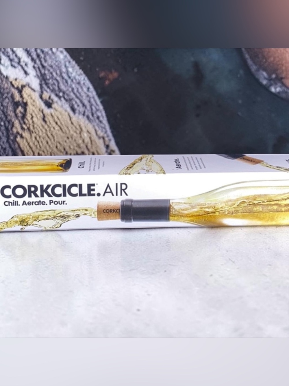 🎁 Corkcicle Air Wine 🍷Chiller NIB 💝